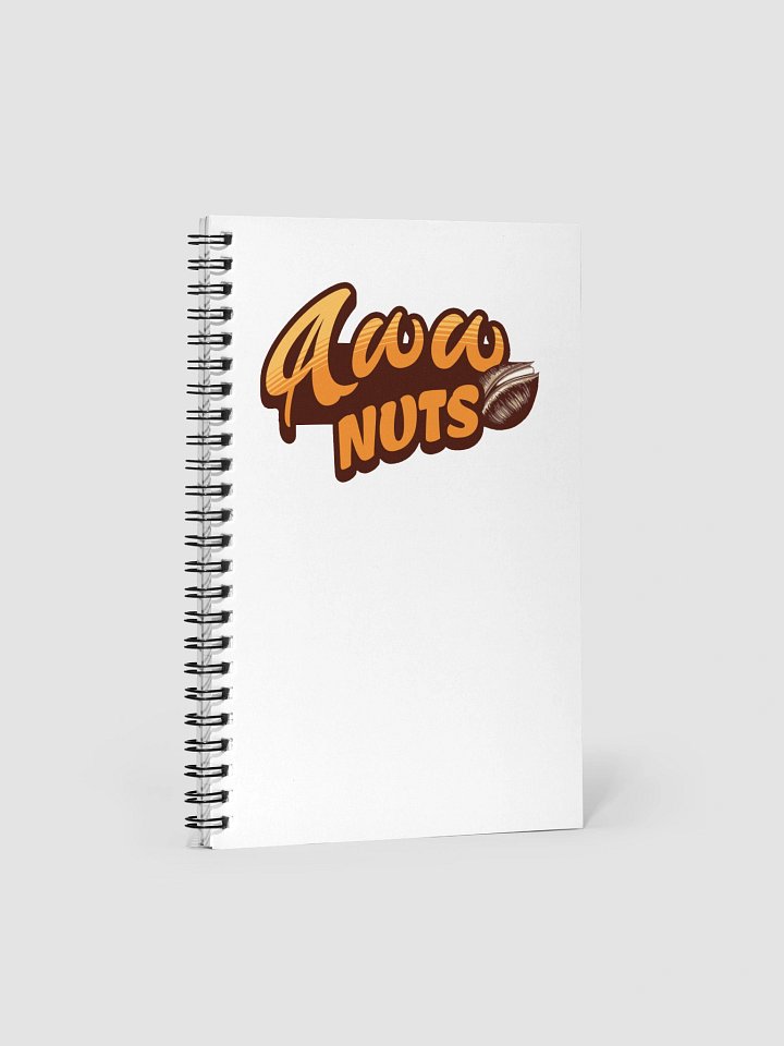 Aww Nuts Spiral Notebook product image (1)