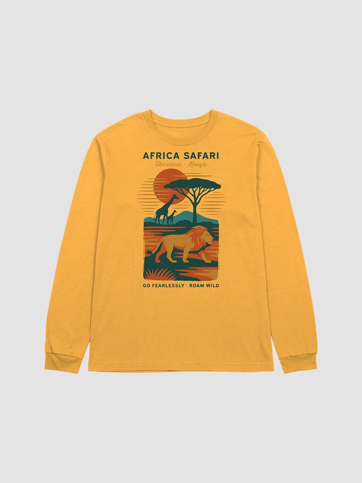 Safari Sunset – Unisex Long Sleeve Tee product image (13)