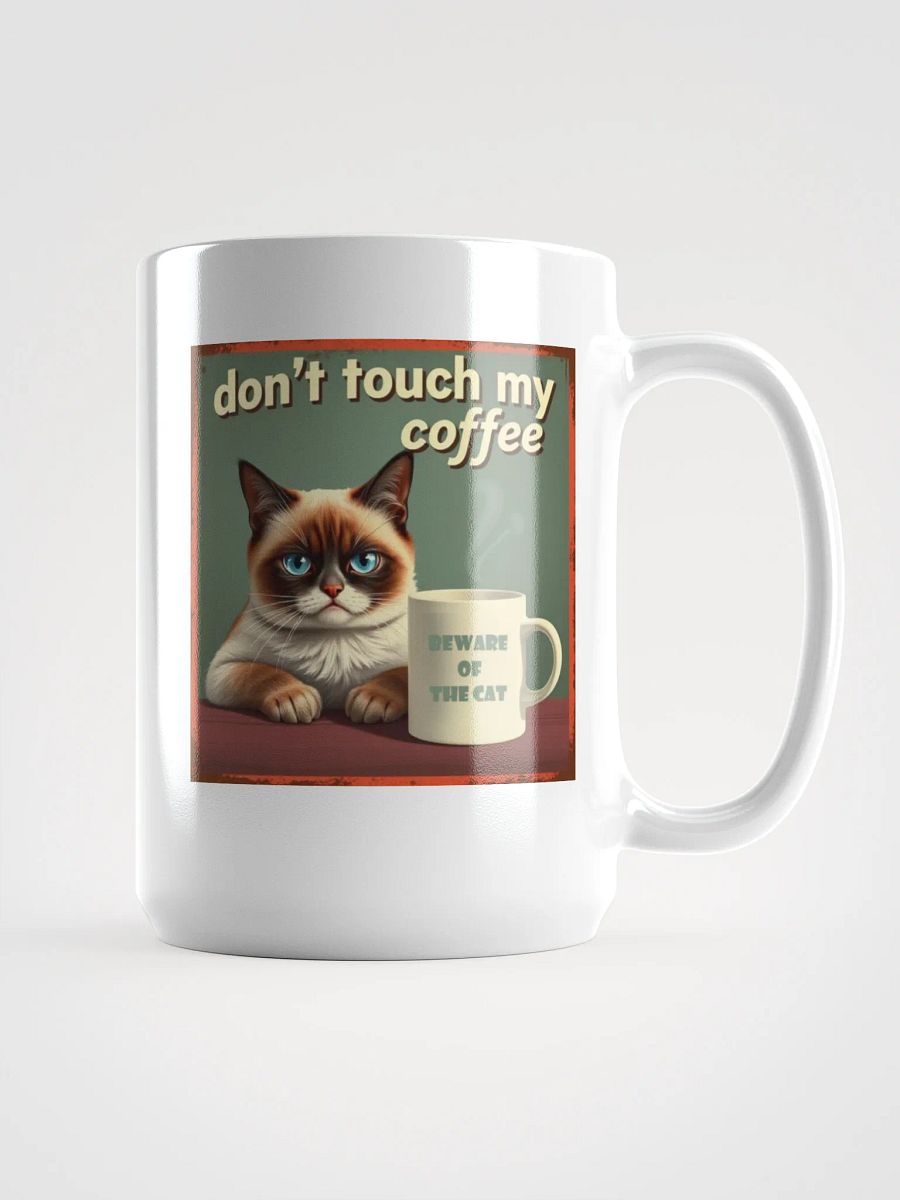 Coffee Cat Warning Mug product image (1)
