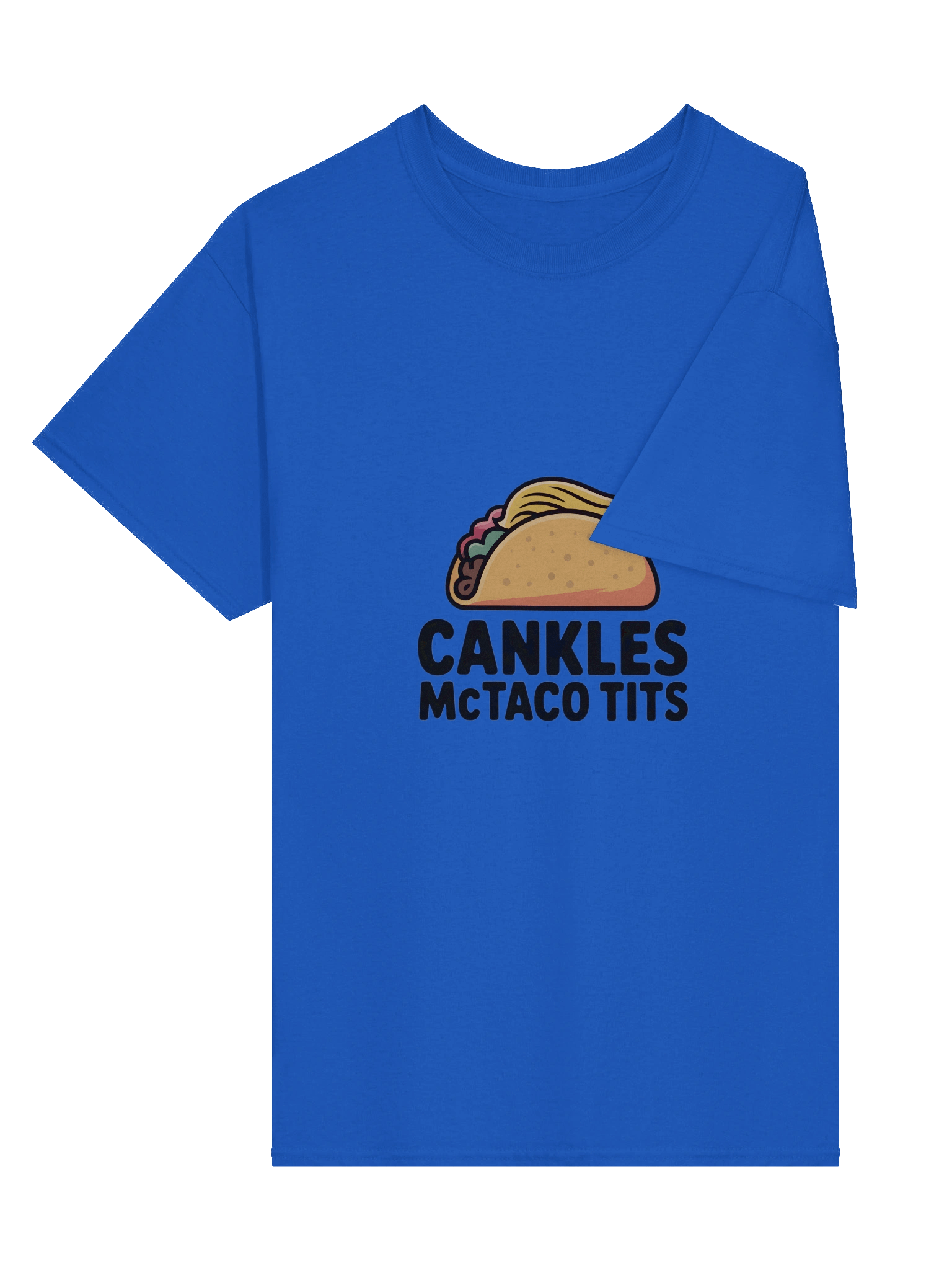 CANKLES MCTACOTITS Cartoon Taco T-Shirt product image (3)