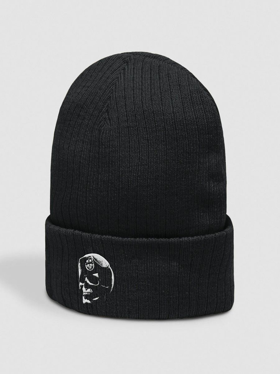 Skull Beret Subdued Beanie product image (6)