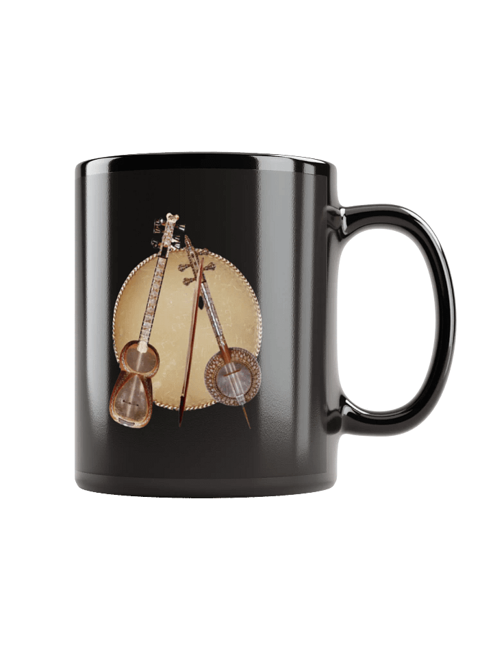 Mug with tar and kamancheh design for mugham lovers product image (2)