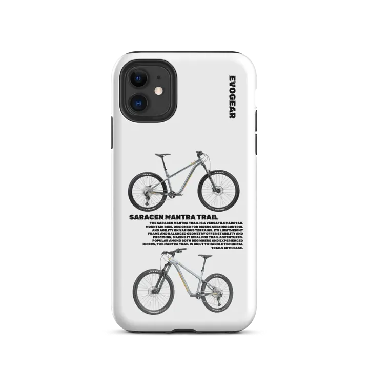 White Mantra Trail iPhone Case product image (2)