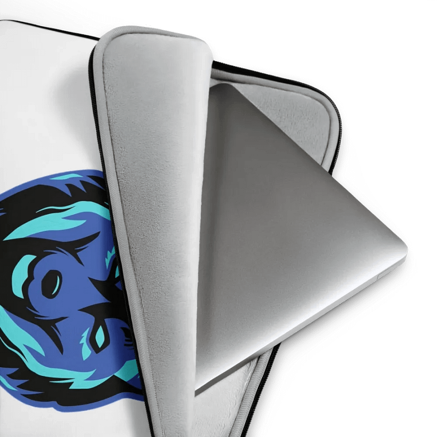Lunar Wolf Laptop Sleeve product image (3)