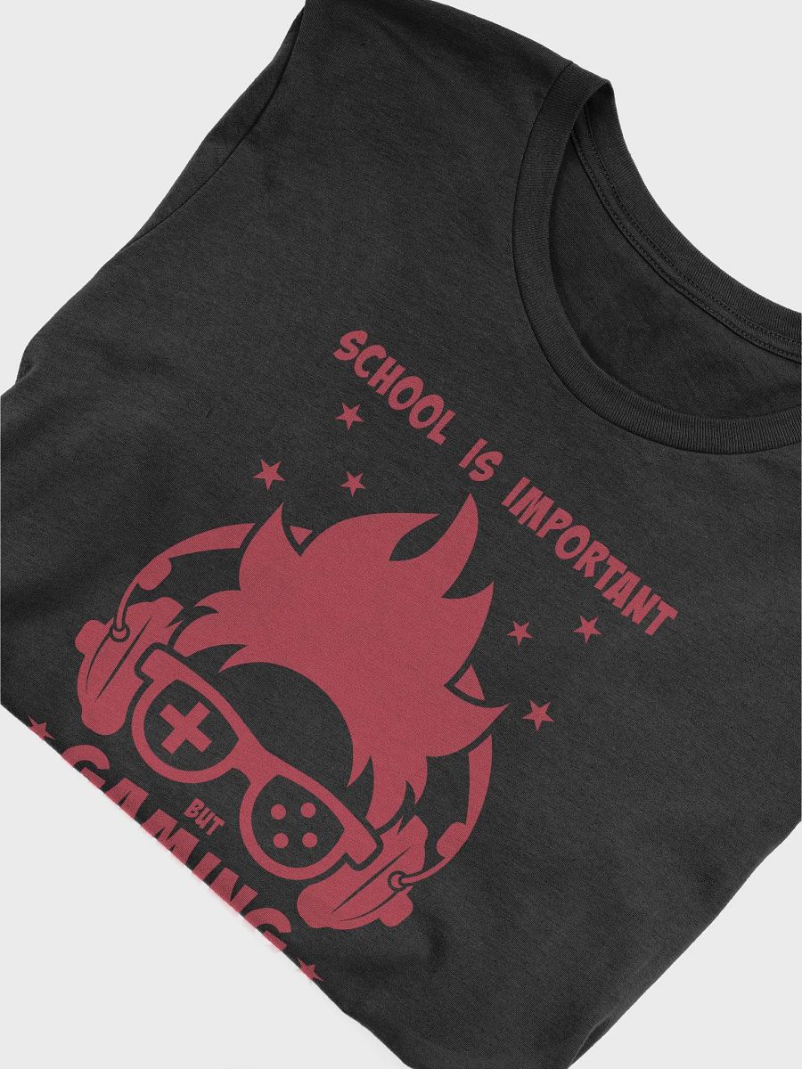 School is Important But Gaming is Importanter Tee product image (3)