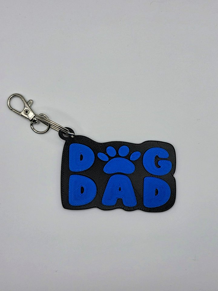 🐾 Dog Dad Keychain – Pet Lover Gift 🐾 product image (2)