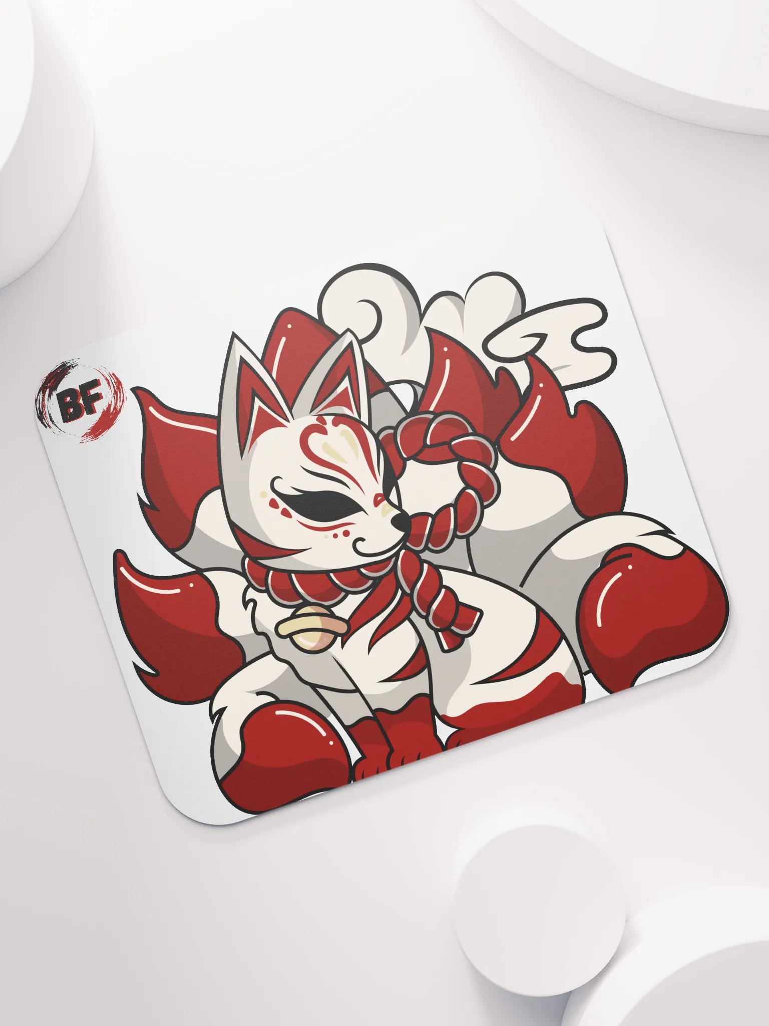 Tapis de souris BlooD Logo Twitch & Kitsune product image (7)