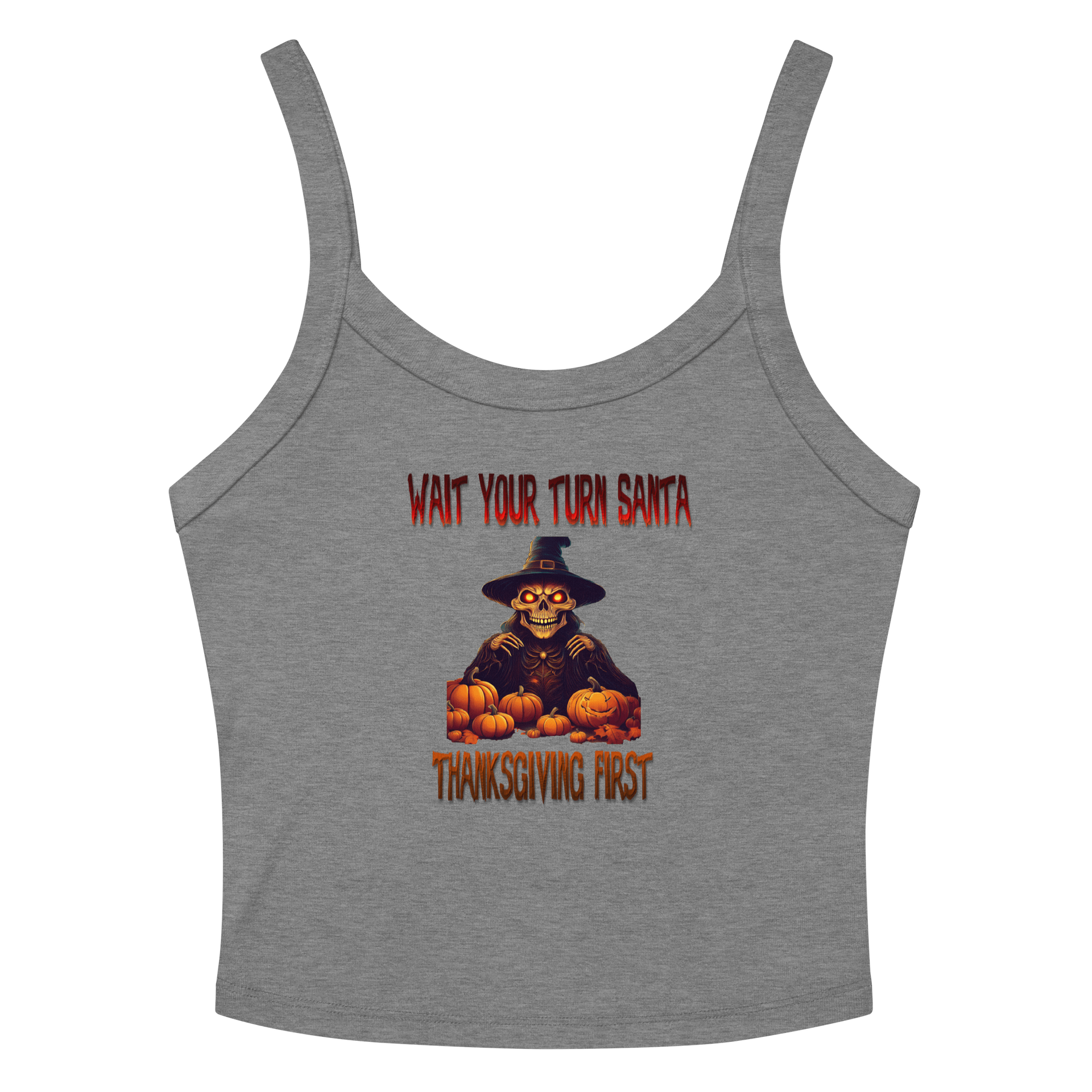 Spooky Thanksgiving Skeleton Tank Top product image (13)