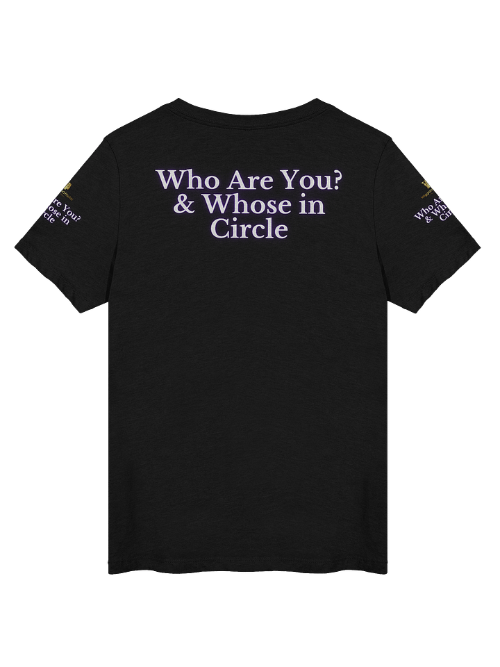 WigganOfficial “Who Are You? & Whose In Your Circle” V-Neck T-Shirt product image (9)