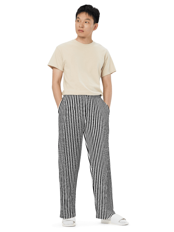 Basic Bitc* Striped Pajama Pants product image (5)