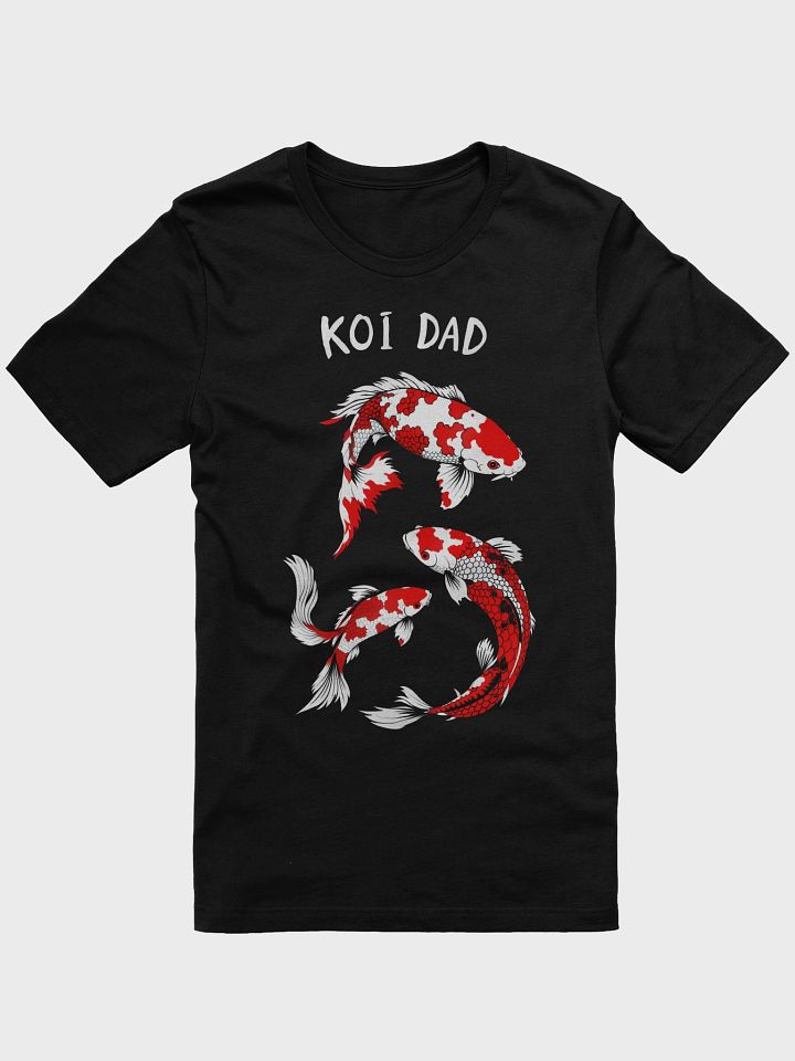 Koi Fish Shirt for Men Pond Lover Tee Japanese Style Koi Gift for Dad Nature Animal T-Shirt for Fishing and Garden Fans product image (1)