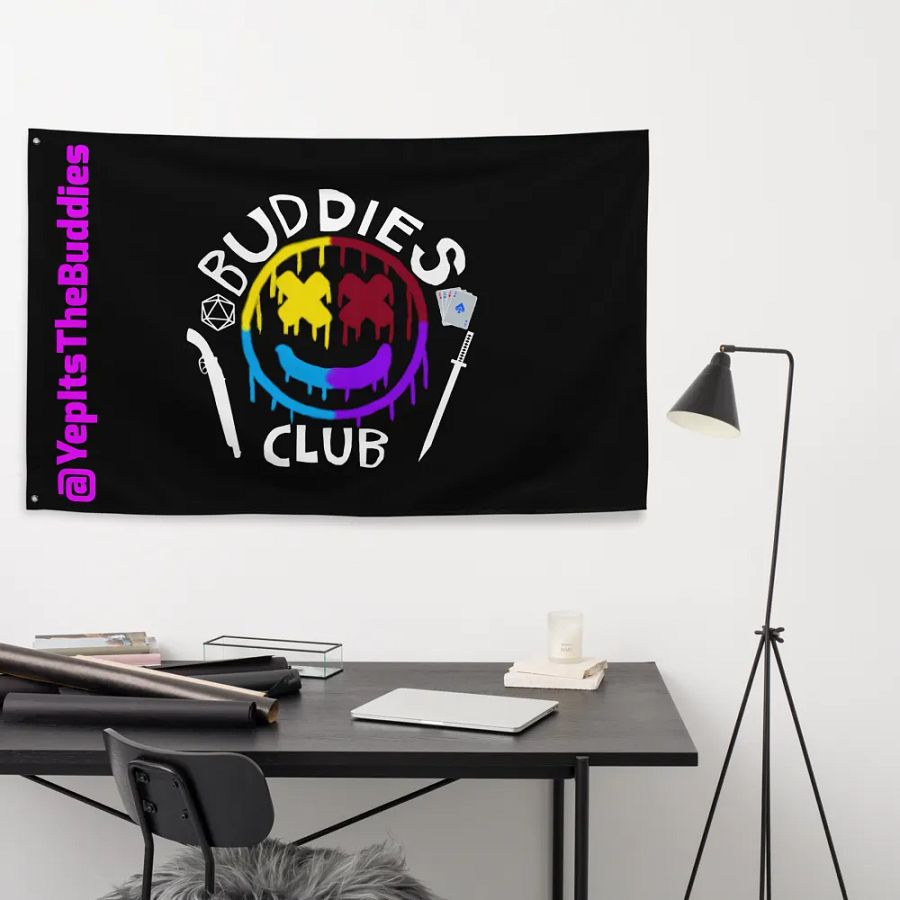 Buddies Club Flag (Dark Mode) product image (9)