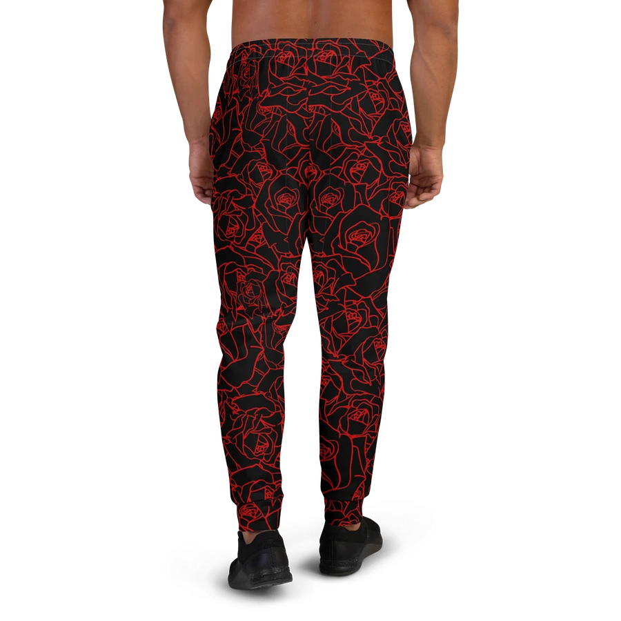 Loads of Roses · black-red joggers product image (2)