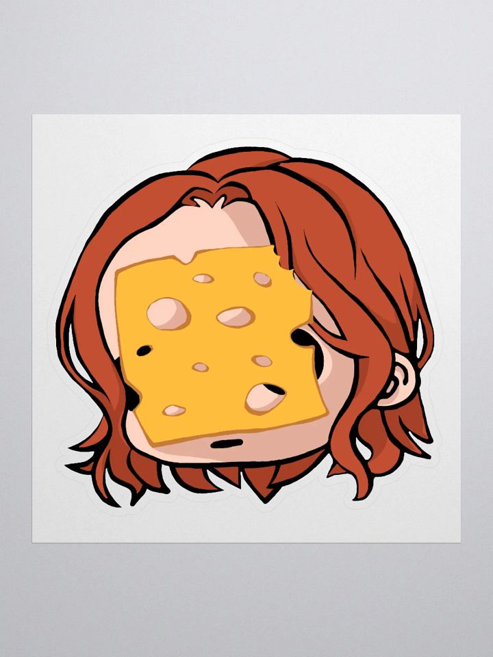 CHEESE emoji sticker product image (2)