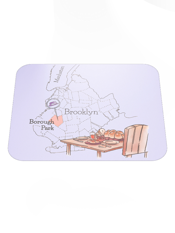 Borough Park Map Mouse Pad product image (2)