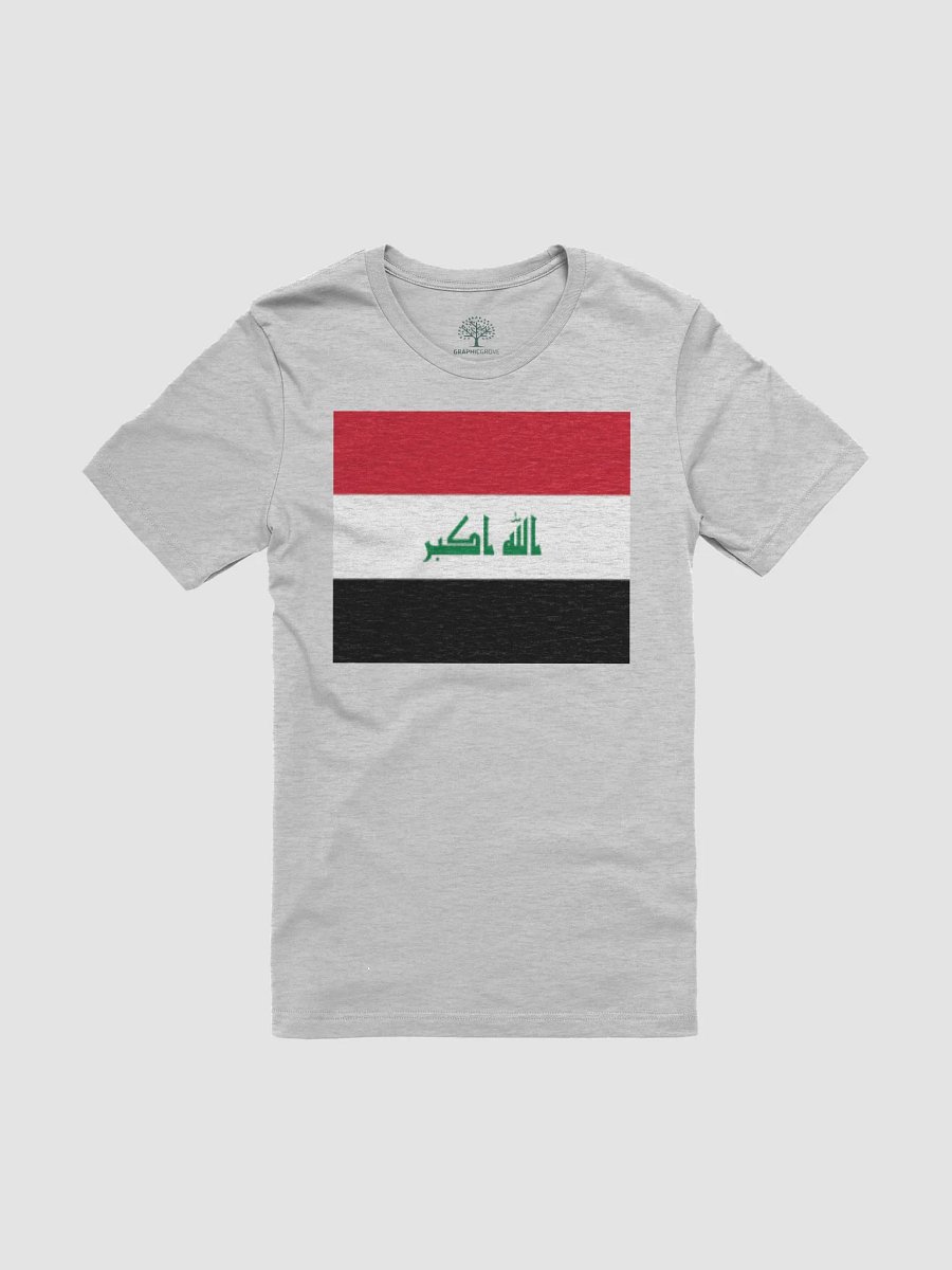 Exclusive Supersoft Unisex Iraqi Flag T-Shirt by Graphic Grove product image (4)