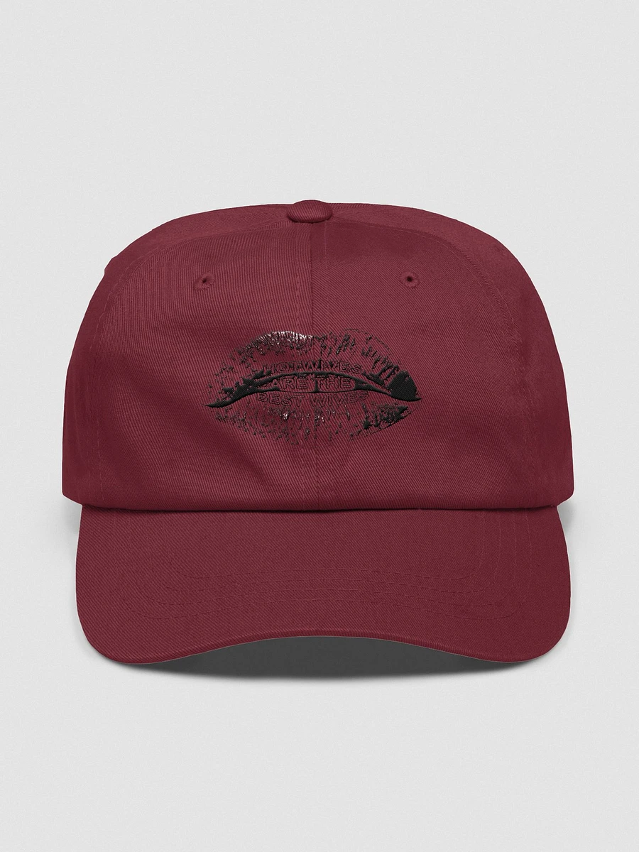Hotwives Are The Best Wives Lips embroidered hat product image (5)