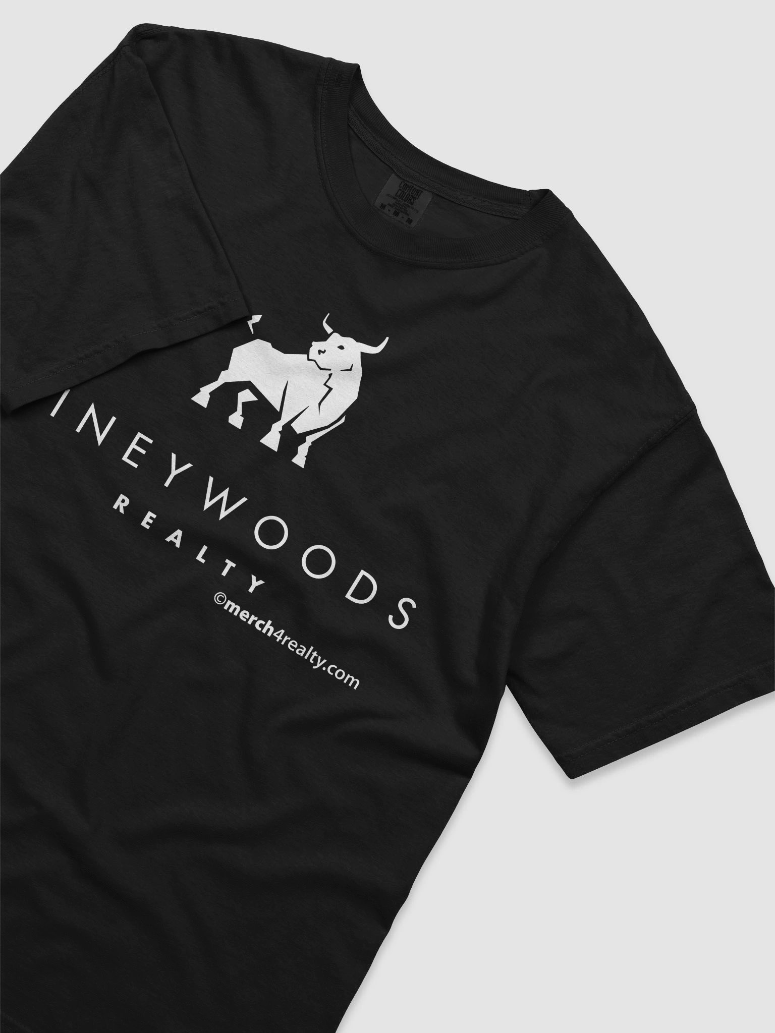 PINEYWOODS REALTY Logo Heavyweight Tee product image (36)