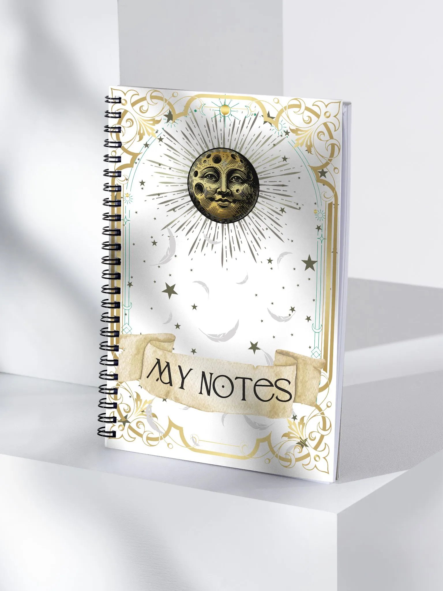 Celestial Daylight Spiral Notebook product image (4)