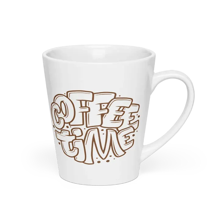 Coffee Time Latte Ceramic Mug  product image (1)