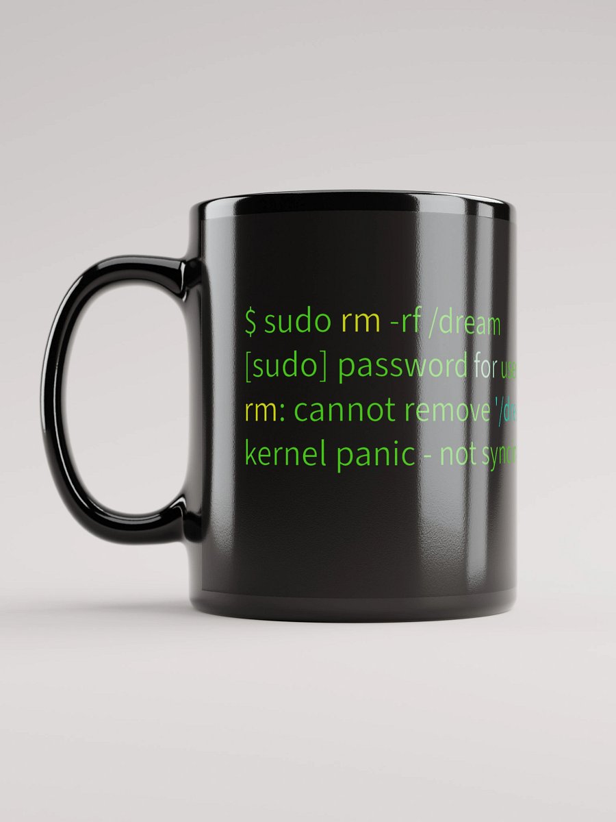 Kernel Panic Mug – /dream not found product image (6)