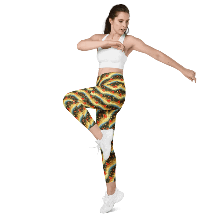 Regal Rhapsody Women's Leggings with Pockets product image (2)