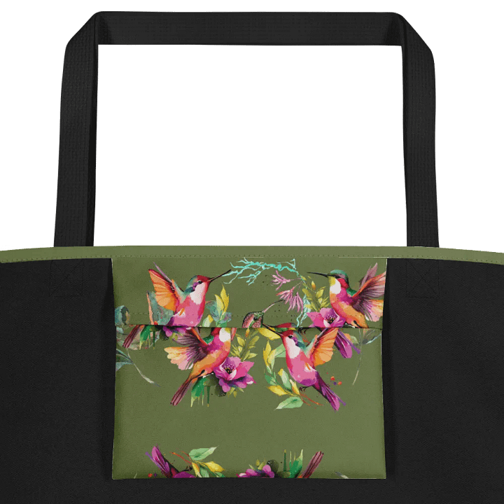 Hummingbird Haven Tote gift for birding moms product image (2)