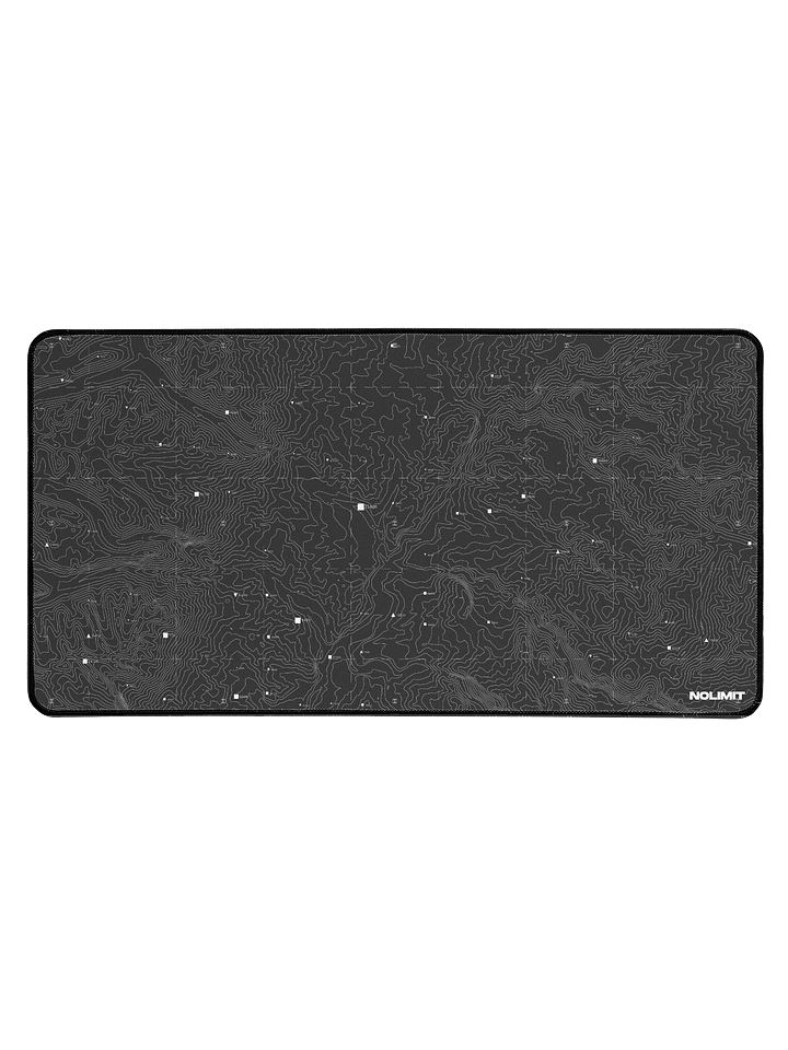 NOLIMIT M size gaming mat - Topographic Mapping Night Vision product image (1)