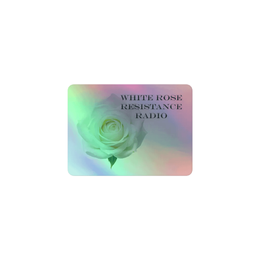White Rose Resistance Radio Logo product image (1)