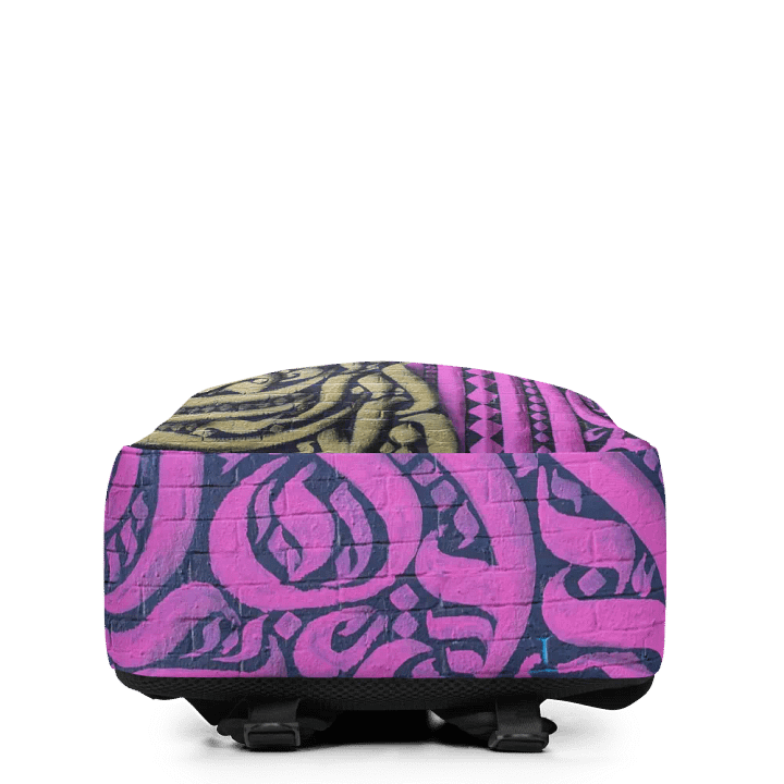 Pink and Gold Calligraphy Bag (LEFT SIDE) product image (1)