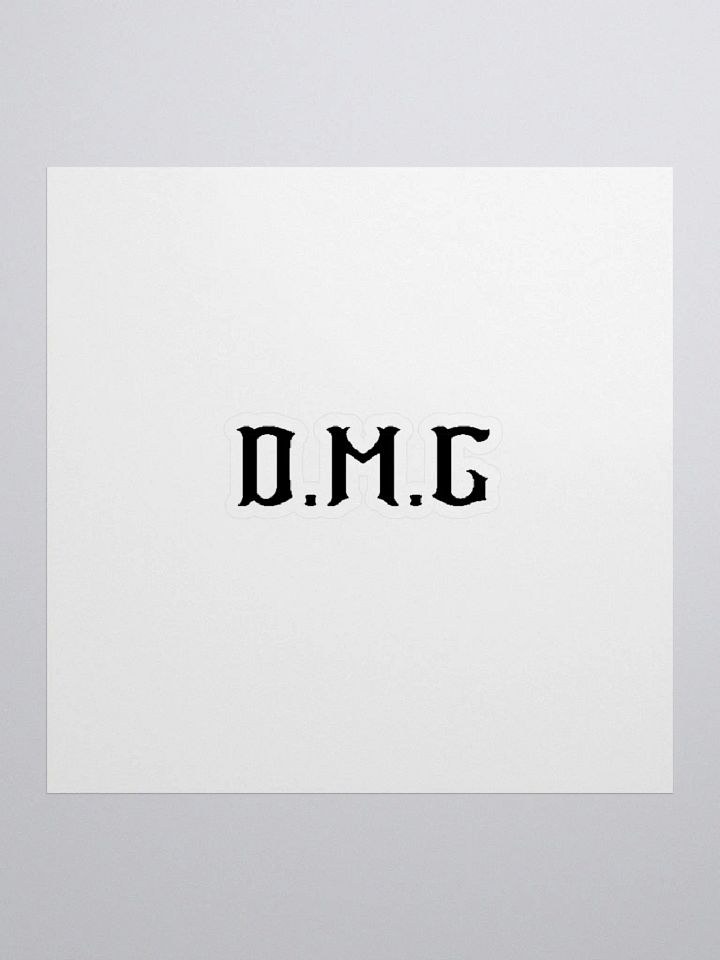 D.M.G Sticker product image (1)