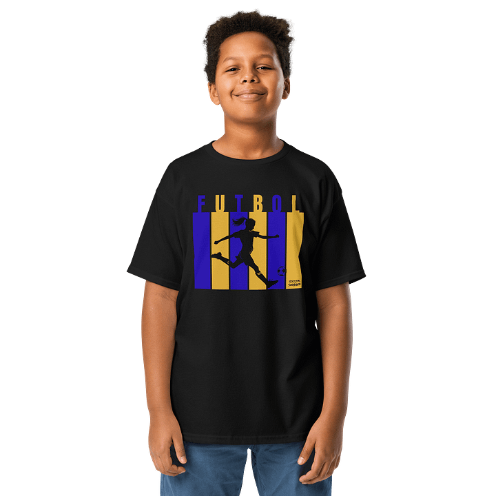 Futbol Youth Soccer Silhouette Tee product image (1)