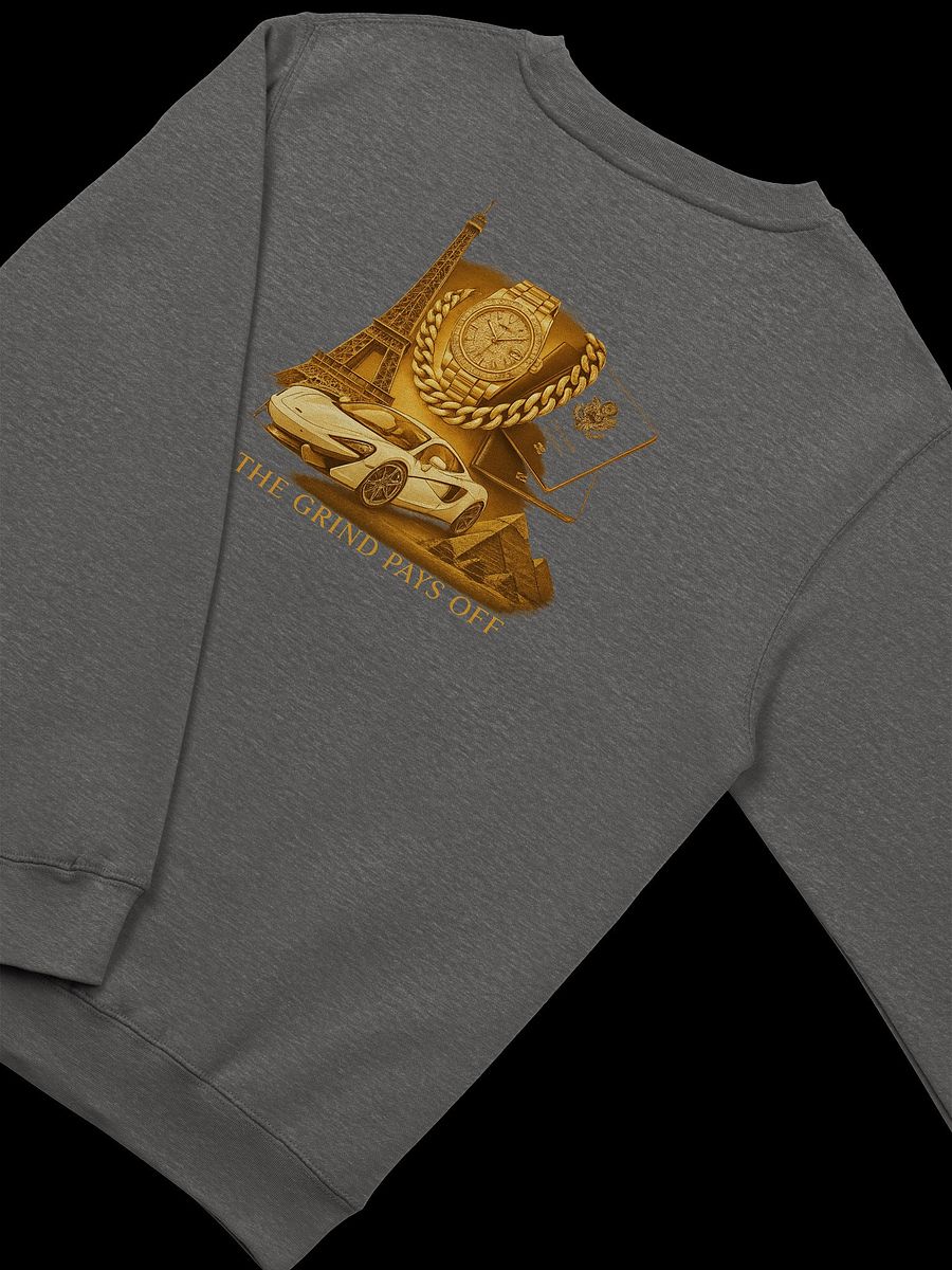 NO DAYS OFF – Luxury Grind Collage Crewneck | Lane Seven Premium Fleece product image (4)