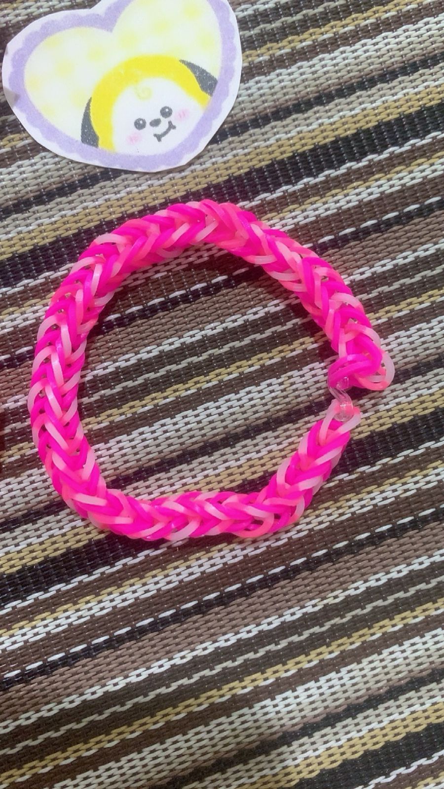2 Pink Loom Bracelets product image (3)