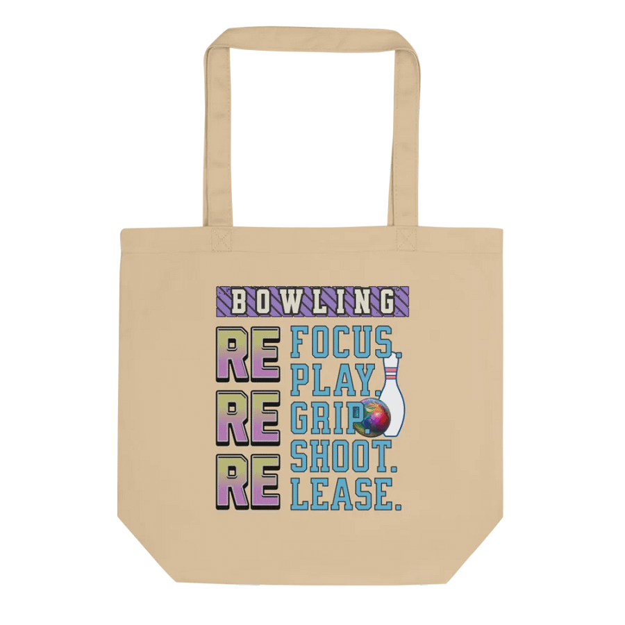 Reuse Bowling Focus Eco Tote Bag product image (1)