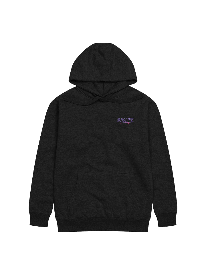 #NOLIFE Community Hoodie Embroided Logo product image (6)