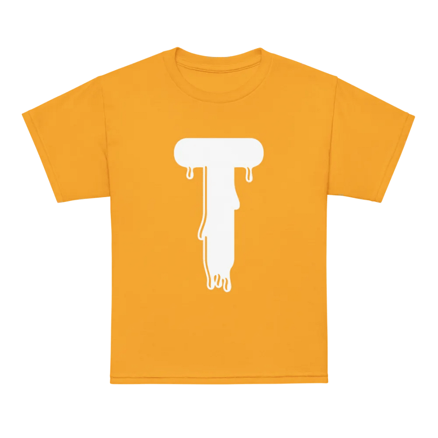Melting Alphabet | Letter T | Youth Sports Tee product image (39)