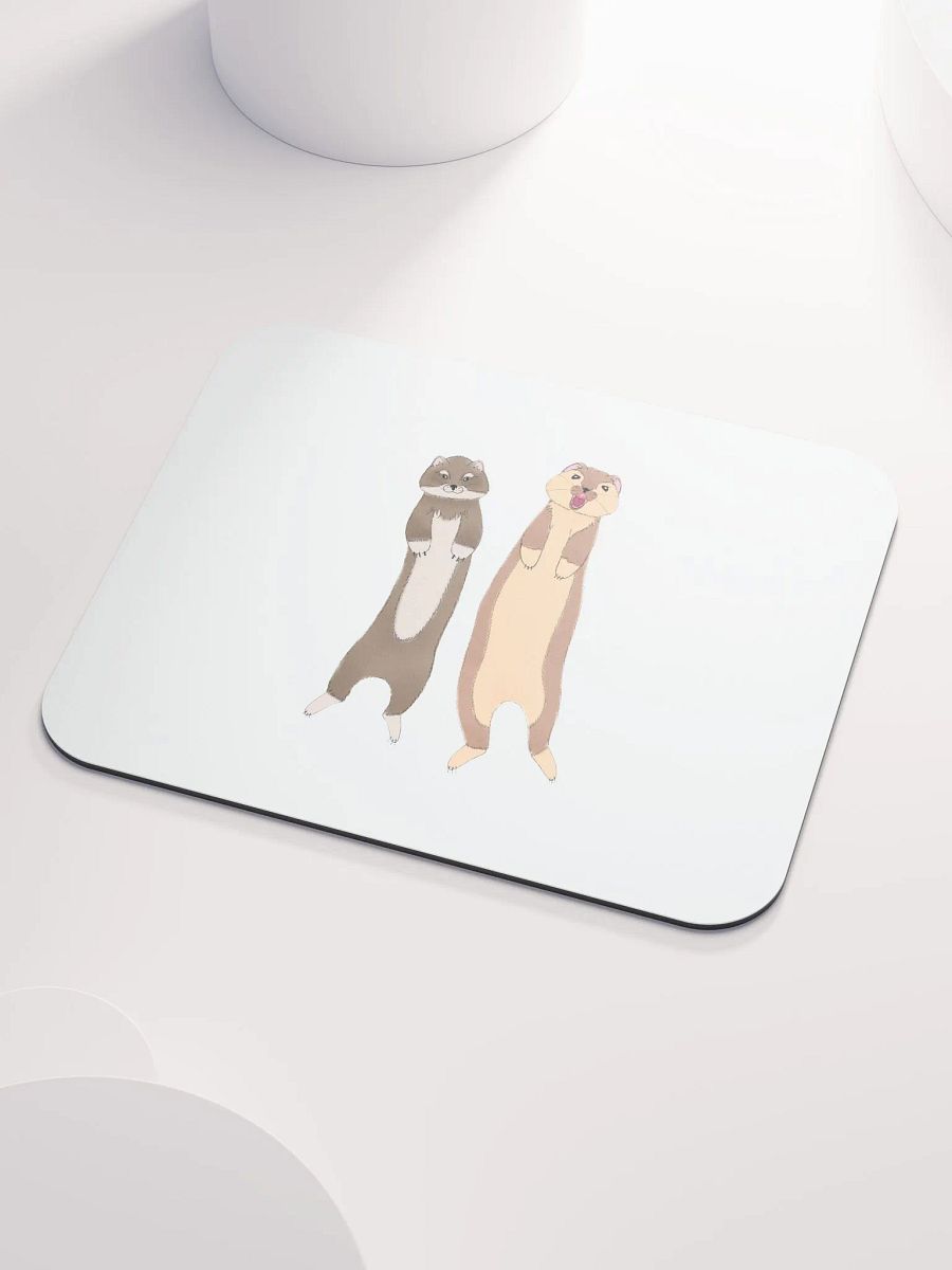 Cute Stoats Mouse Pad product image (3)