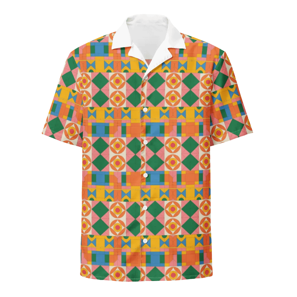 Symmetry Splash Hawaiian Shirt product image (6)