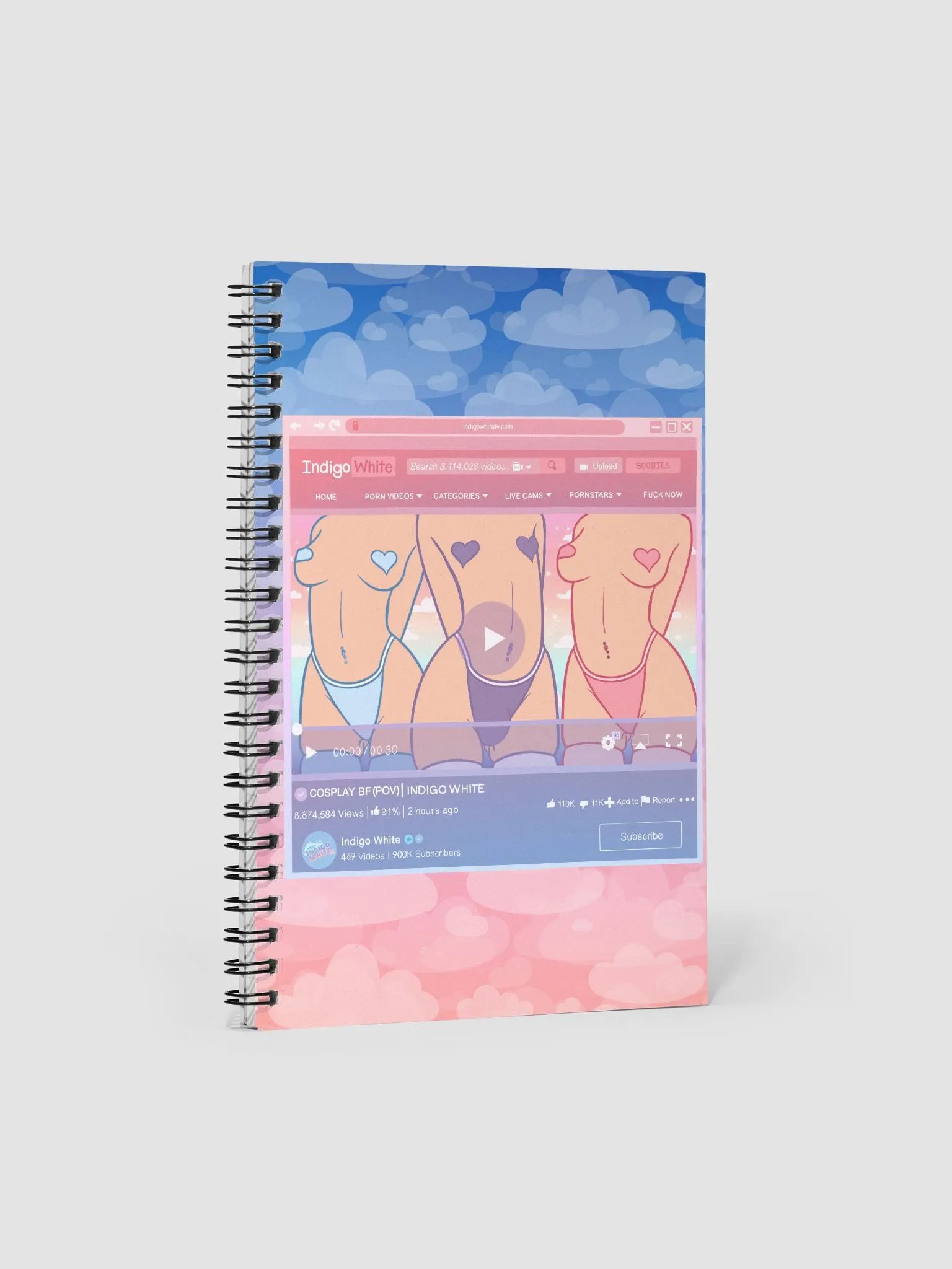 Internet Boyfriend Notebook product image (1)