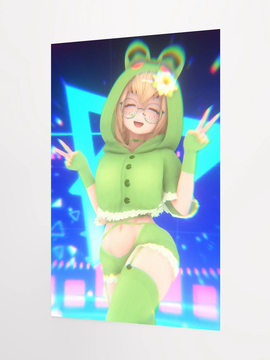 Futuristic Frog Poster product image (7)