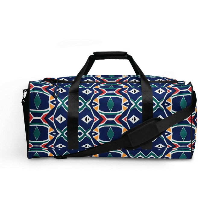 Geometric Symmetry All-Over Duffle Bag product image (2)
