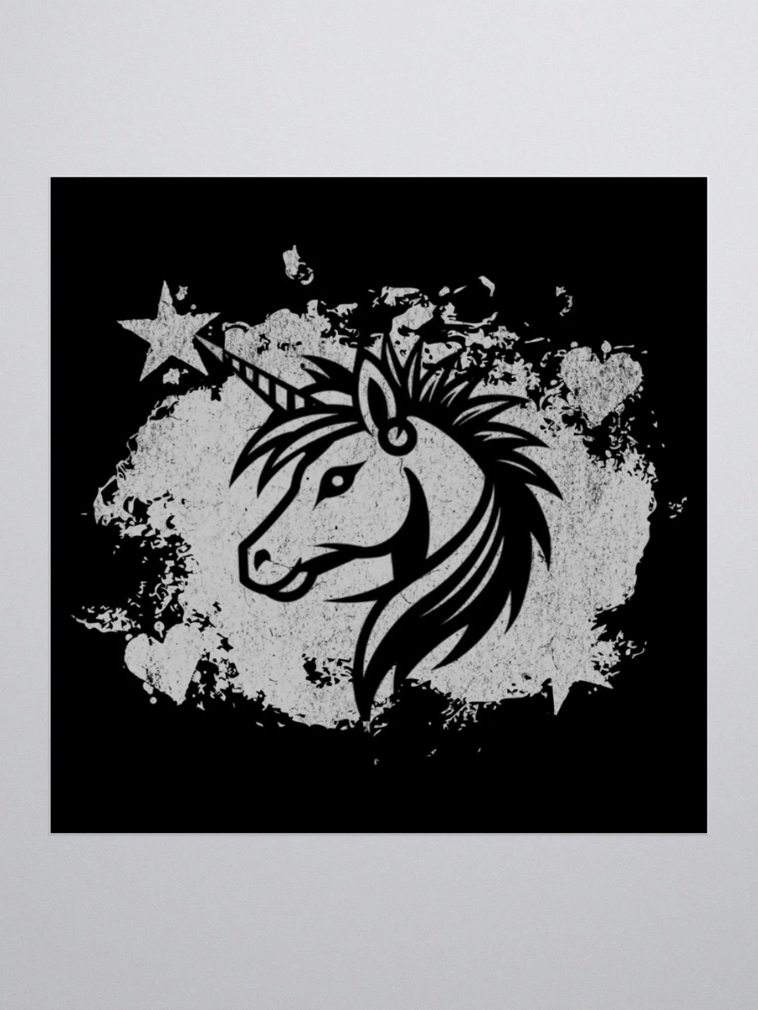 Punk Unicorn Kiss Cut Stickers product image (2)