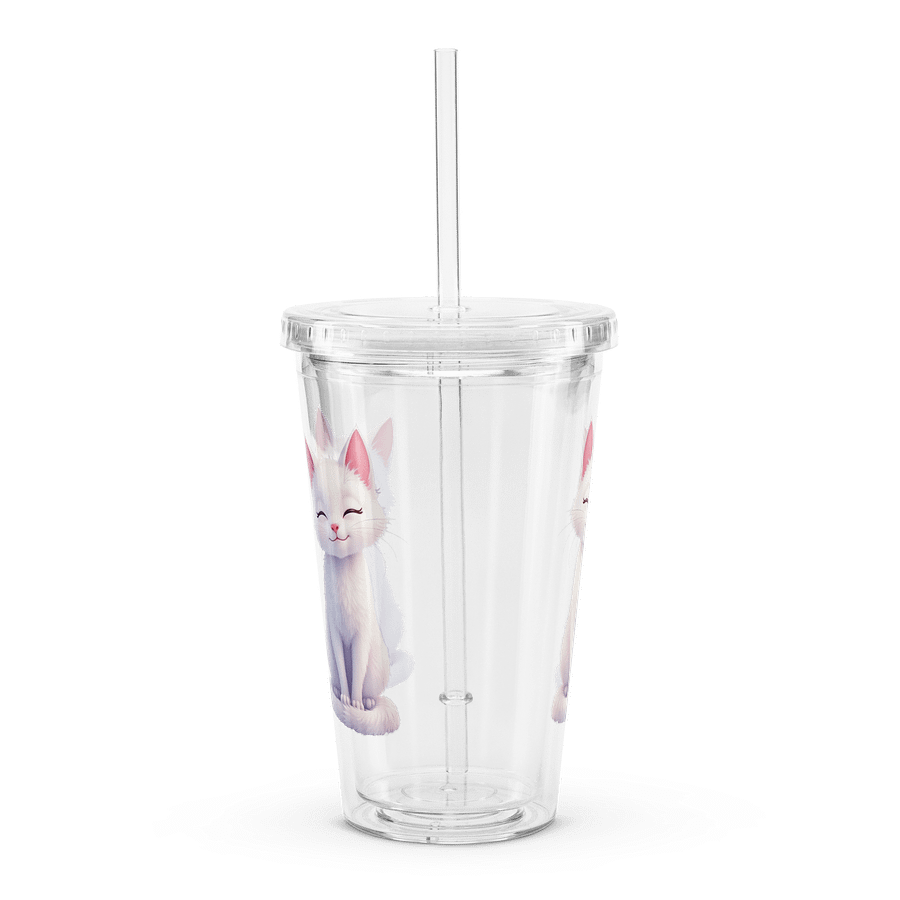 Claudia Double Wall Clear Plastic Tumbler product image (3)