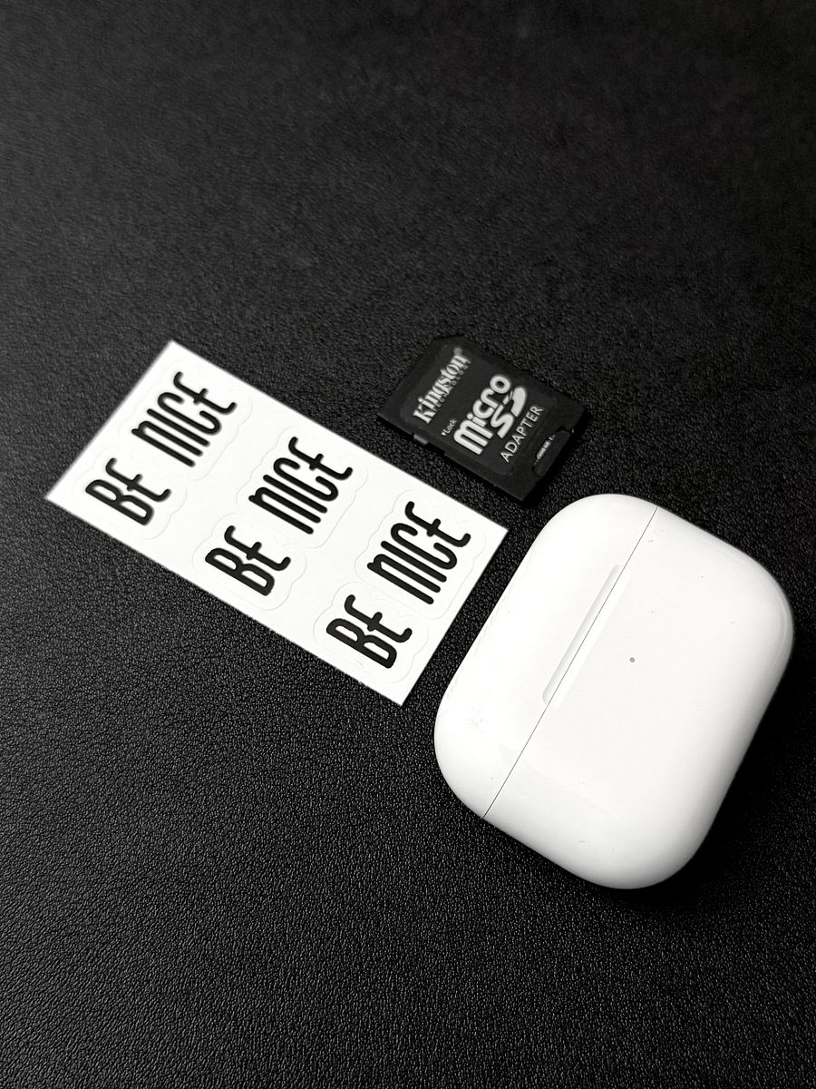 BE NICE Basics Stickers 3-pack product image (2)