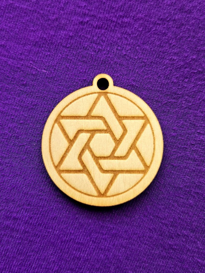 Keychain - Star of David product image (1)