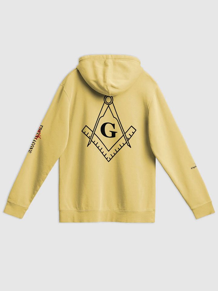 Fuck Masons - Premium Independent Trading Co. Pigment Dyed Hoodie product image (22)
