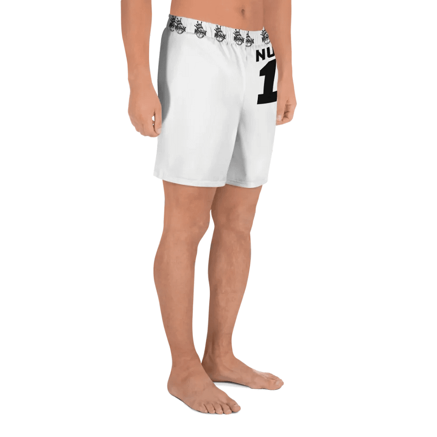 menace basketball shorts (white release) product image (4)