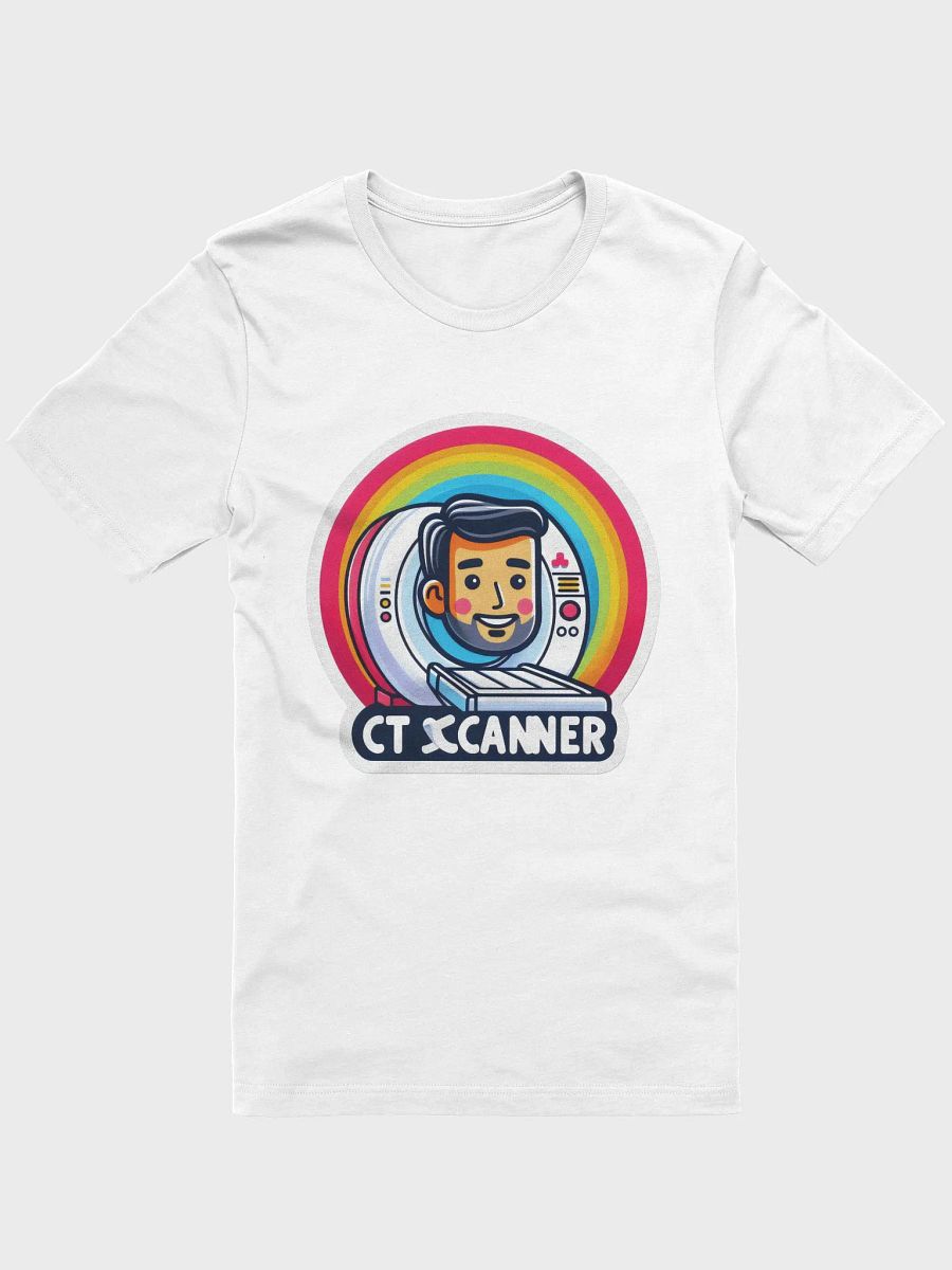 Cheerful CT Scanner Cartoon Sticker product image (8)