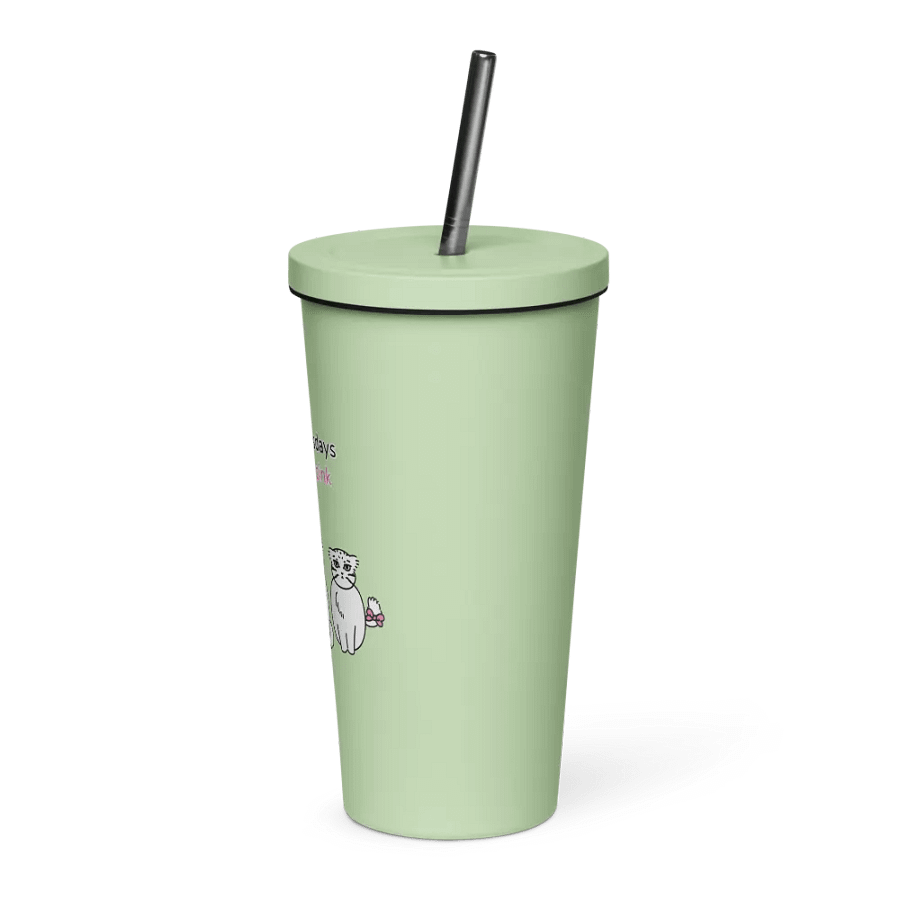 Pink Wednesdays Manul - Insulated Tumbler product image (12)